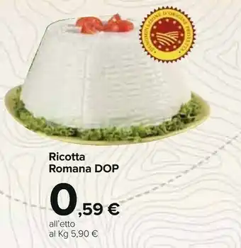 Ricotta romana dop