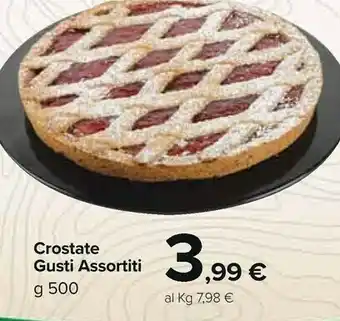 Carrefour Market Crostate gusti assortiti offerta