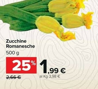 Carrefour Market Zucchine romanesche offerta