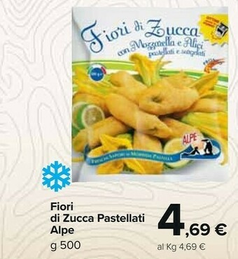Carrefour Market Fiori di zucca pastellati offerta