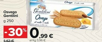 Carrefour Market Osvego al cioccolato 250 g(ml) offerta
