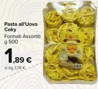 Carrefour Market Pasta all'uovo 500 g offerta