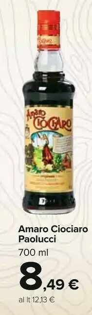 Paolucci amaro ciociaro