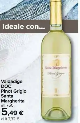 Carrefour Market Pinot grigio valdadige 750 g(ml) offerta