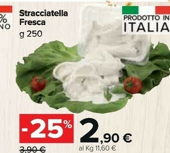 Carrefour Market Stracciatella fresca offerta