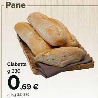Carrefour Market Ciabatta offerta