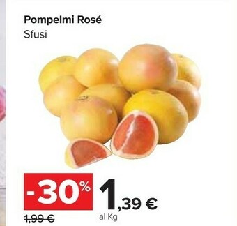 Carrefour Market Pompelmi rosé sfusi offerta