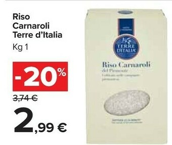 Carrefour Market Riso carnaroli offerta