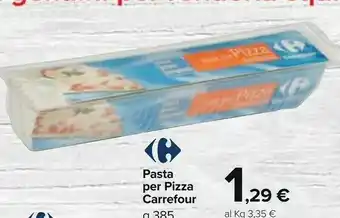 Carrefour Market Conad - pasta per pizza 385 g(ml) offerta