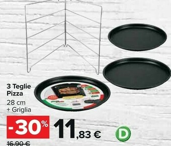3 teglie pizza