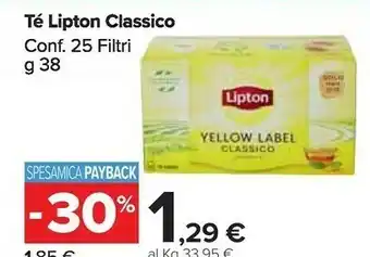 Carrefour Market Lipton - yellow label offerta