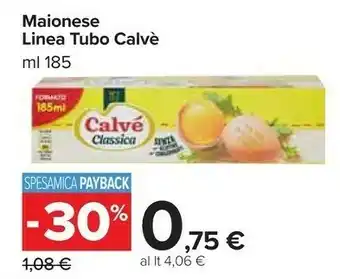 Carrefour Market Maionese 185 ml offerta