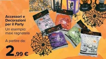 Accessori e decorazioni per il party