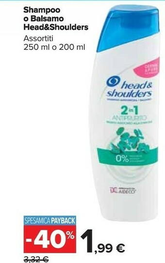 Carrefour Market Shampoo o balsamo offerta