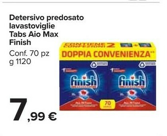 Carrefour Market Detersivo predosato lavastoviglie tabs aio max offerta