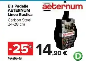 Carrefour Market Bis padelle linea rustica offerta