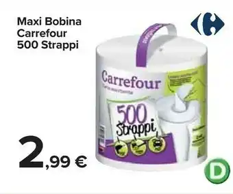 Carrefour Market Carrefour 500 strappi maxi bobina offerta