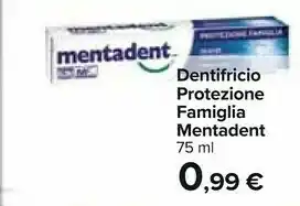 Carrefour Market Dentifricio protezione famiglia offerta