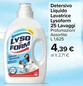 Carrefour Market Detersivo liquido lavatrice offerta