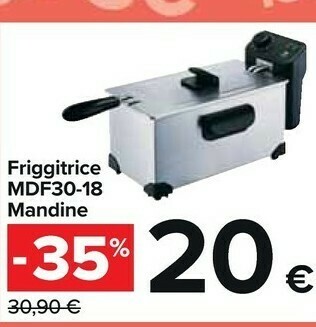 Friggitrice mdf30-18
