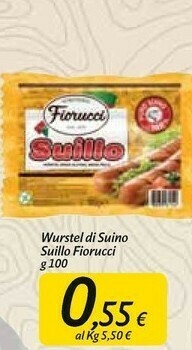 Carrefour Market Wurstel offerta