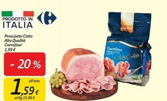Carrefour Market Prosciutto cotto offerta