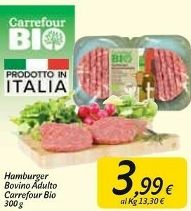 Carrefour Market Hamburger offerta