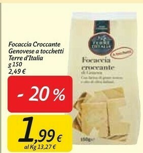 Carrefour Market Focaccia offerta