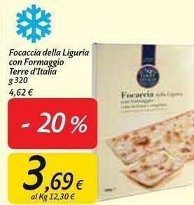 Carrefour Market Focaccia offerta