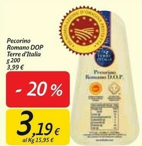 Carrefour Market Pecorino offerta