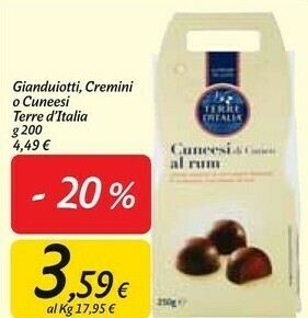 Carrefour Market Cioccolatini offerta