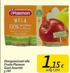 Carrefour Market Omogeneizzati offerta