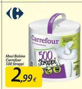 Carrefour Market Rotoli di carta offerta