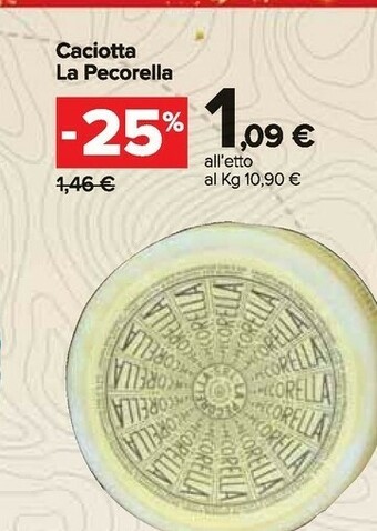 Carrefour Market Caciotta offerta
