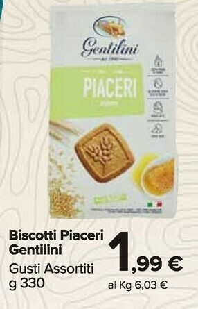 Carrefour Market Biscotti offerta