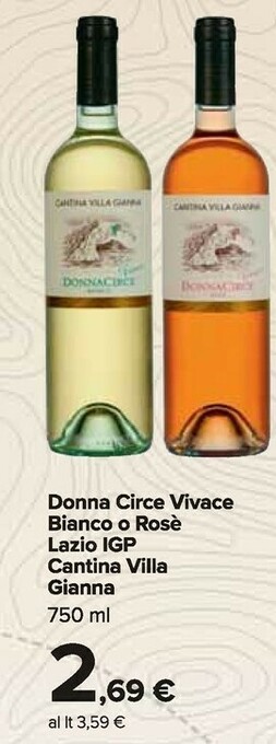 Carrefour Market Vino bianco offerta