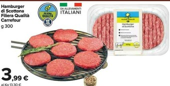 Carrefour Market Hamburger offerta