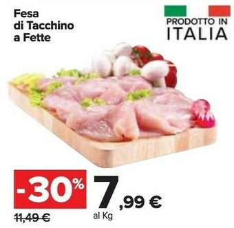 Carrefour Market Tacchino offerta