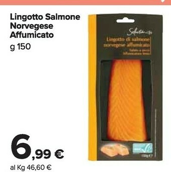 Carrefour Market Salmone affumicato offerta