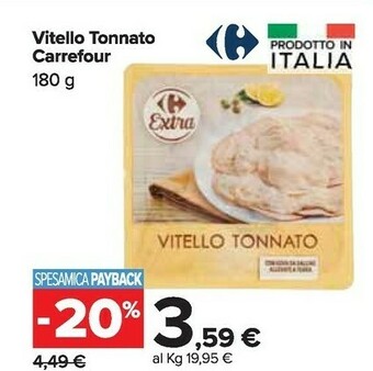 Carrefour Market Vitello offerta