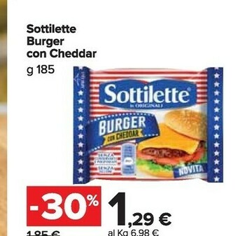 Carrefour Market Sottilette offerta