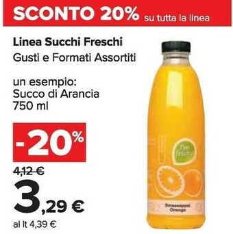 Carrefour Market Succhi di frutta offerta
