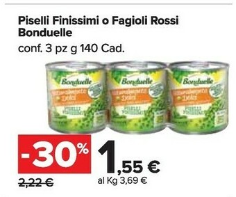 Carrefour Market Piselli offerta