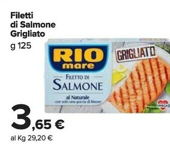 Carrefour Market Filetti di salmone offerta