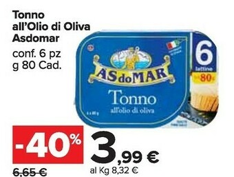 Carrefour Market Tonno offerta