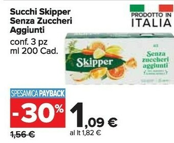 Carrefour Market Skipper offerta