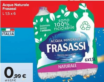 Carrefour Market Acqua offerta