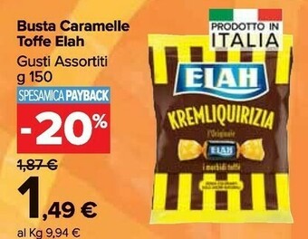Carrefour Market Caramelle offerta