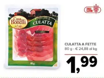 Todis CULATTA A FETTE 80 g offerta