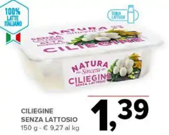 Todis CILIEGINE SENZA LATTOSIO 150 g offerta
